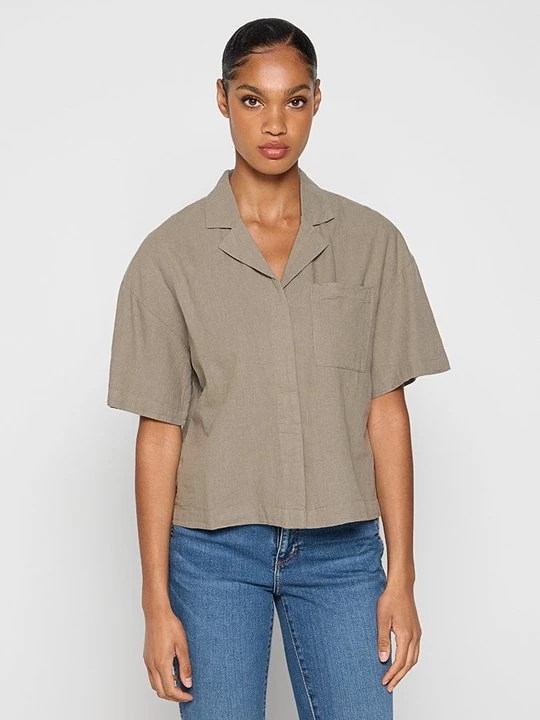 Foto van product Blouse Selected donkergrijs