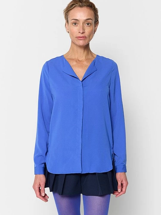Foto van product Blouse Selected koningsblauw