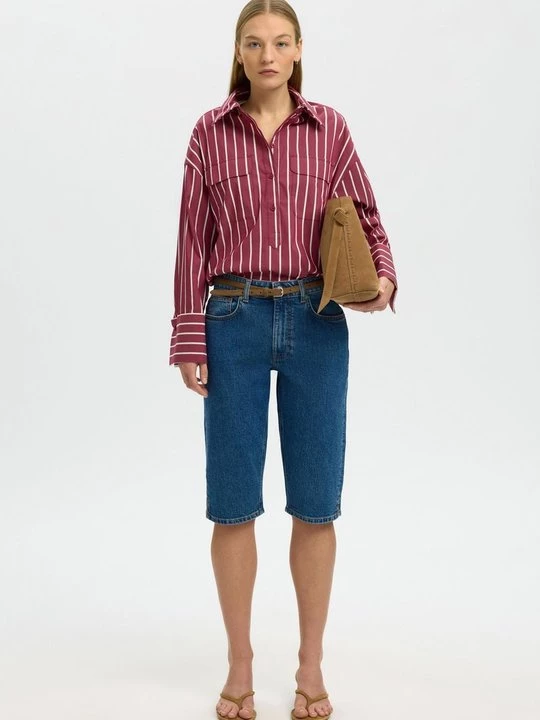 Foto van product Blouse Selected rood