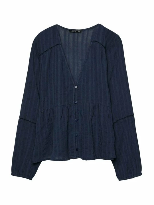 Foto van product Blouse Stradivarius donkerblauw