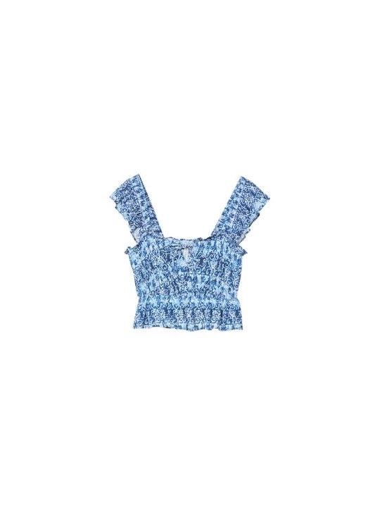Foto van product Blouse Stradivarius lichtblauw