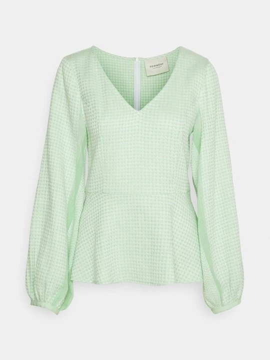 Foto van product Blouse SUMMERY Copenhagen lichtgroen