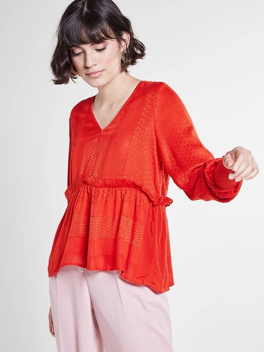 Foto van product Blouse SUMMERY Copenhagen rood