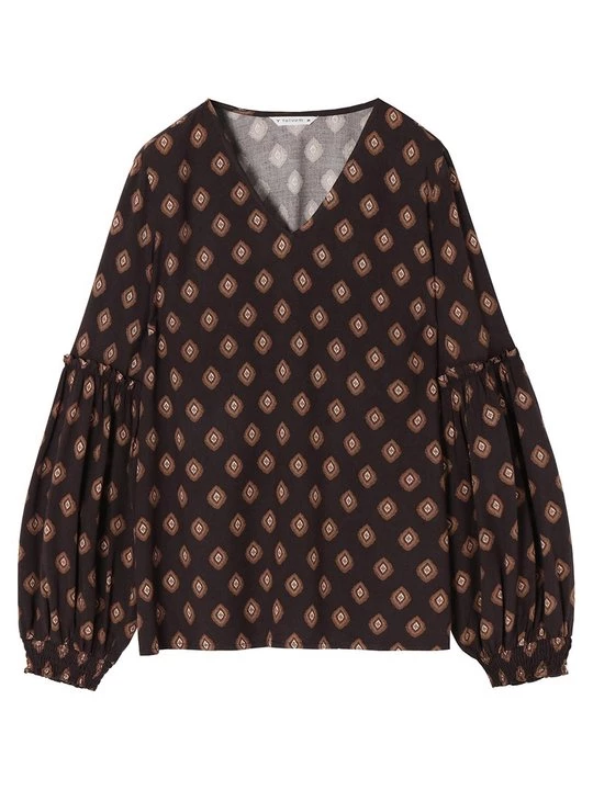 Foto van product Blouse Tatuum bruin