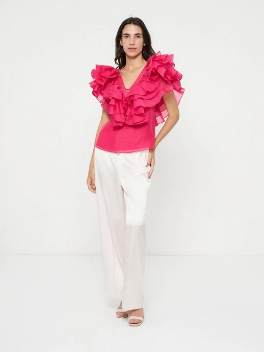 Foto van product Blouse Ted Baker donkerroze
