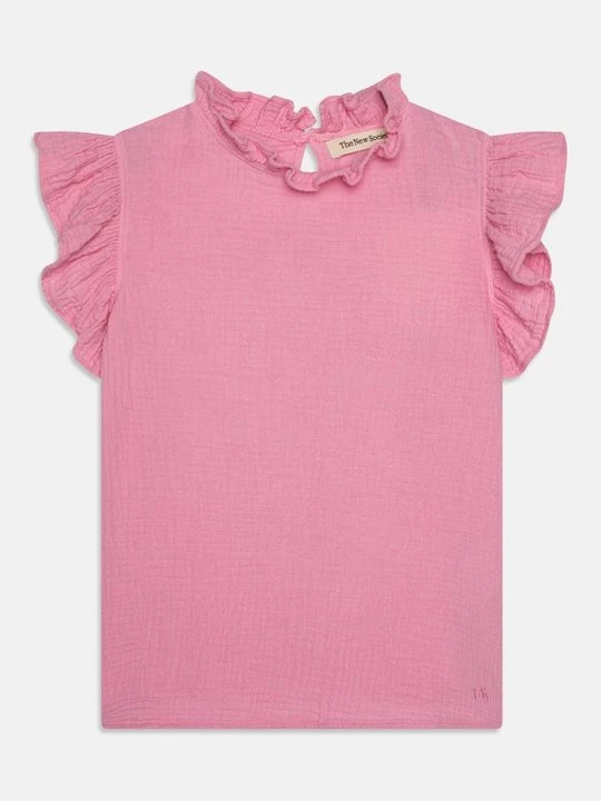 Foto van product Blouse The New Society donkerroze