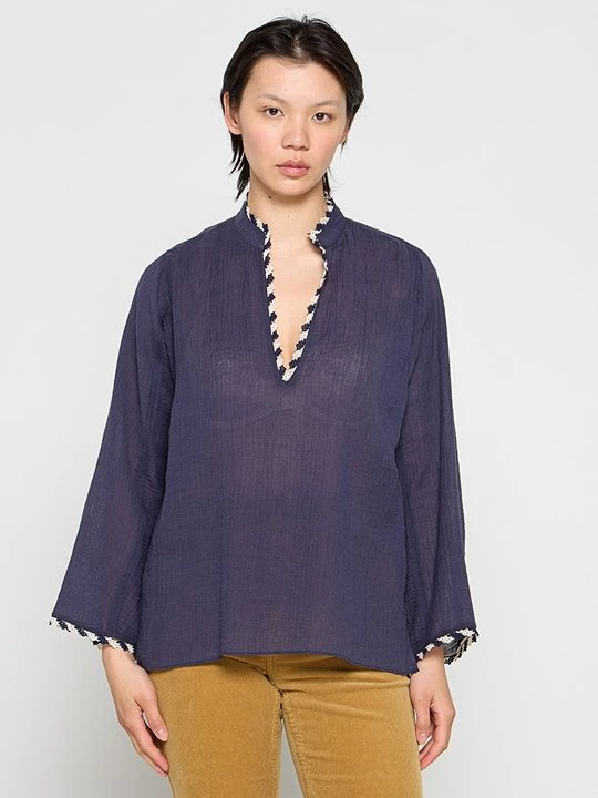 Foto van product Blouse Tory Burch donkerblauw