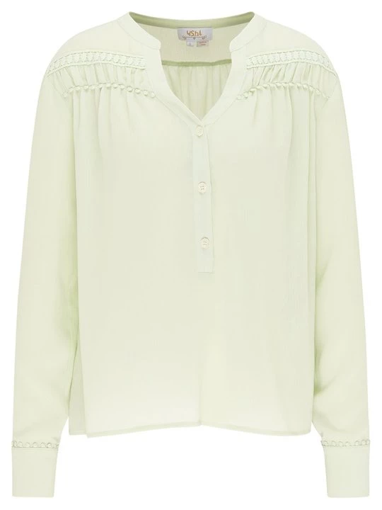 Foto van product Blouse usha lichtgroen