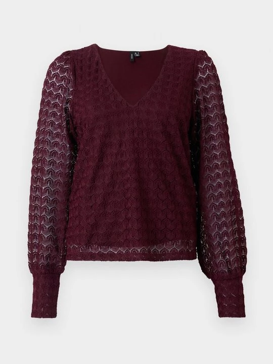 Foto van product Blouse Vero Moda bordeauxrood