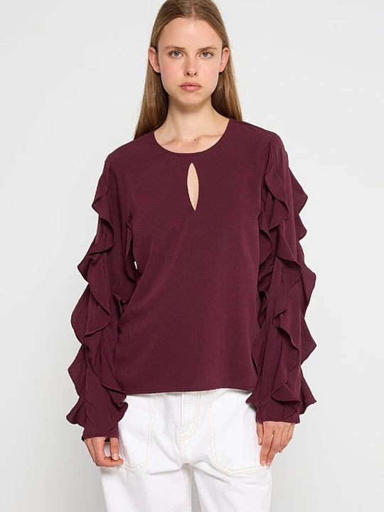 Foto van product Blouse Vero Moda bordeauxrood