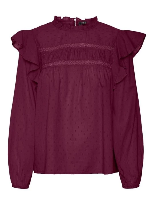 Foto van product Blouse Vero Moda bordeauxrood