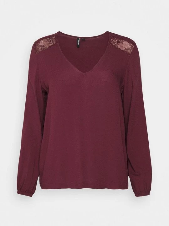 Foto van product Blouse Vero Moda bordeauxrood