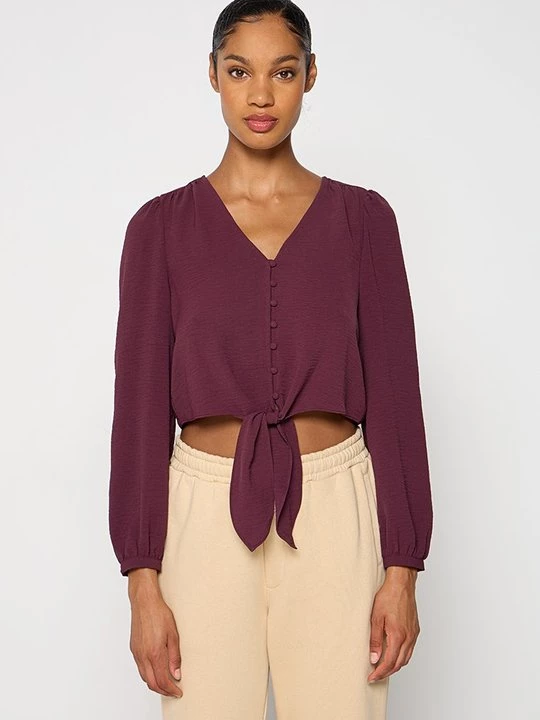 Foto van product Blouse Vero Moda bordeauxrood