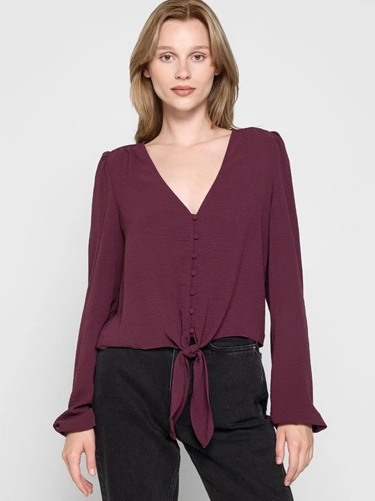 Foto van product Blouse Vero Moda bordeauxrood