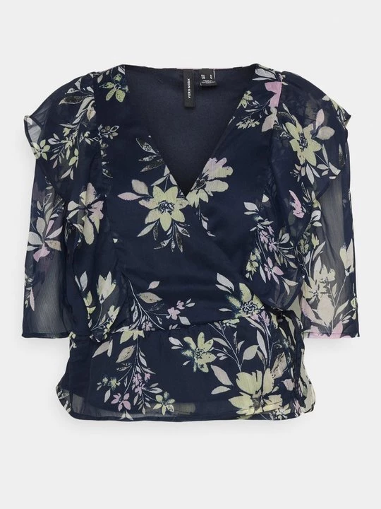 Foto van product Blouse Vero Moda donkerblauw