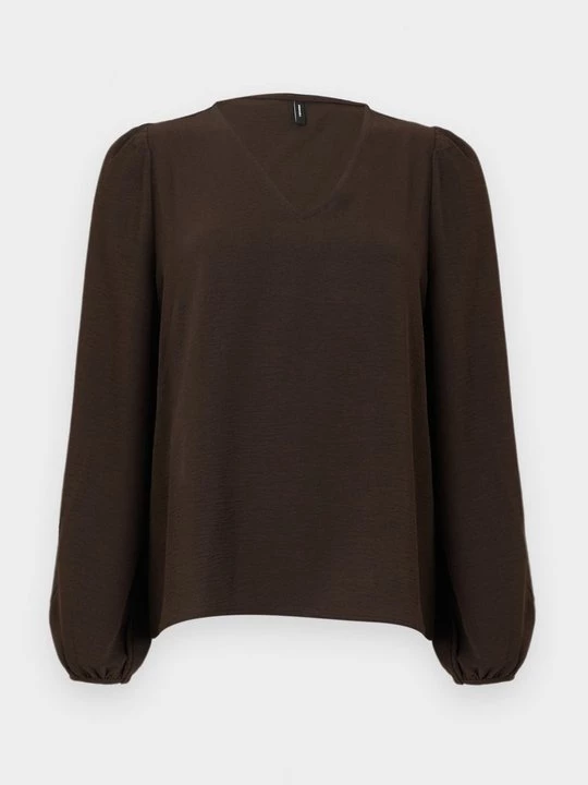 Foto van product Blouse Vero Moda donkerbruin