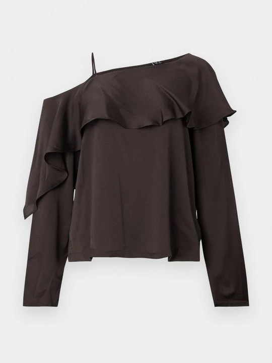 Foto van product Blouse Vero Moda donkerbruin