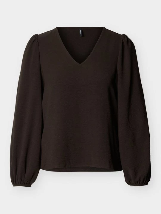 Foto van product Blouse Vero Moda donkerbruin