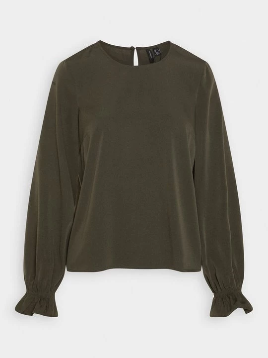Foto van product Blouse Vero Moda donkergroen