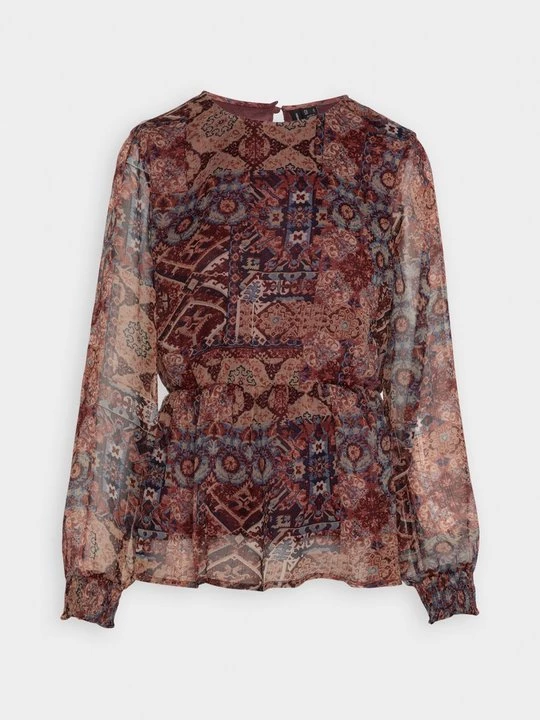 Foto van product Blouse Vero Moda donkerrood