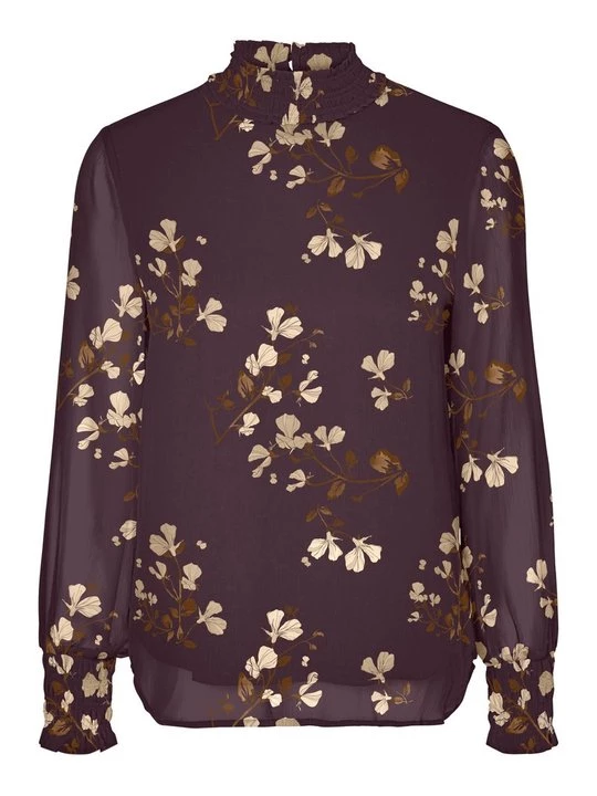 Foto van product Blouse Vero Moda donkerrood