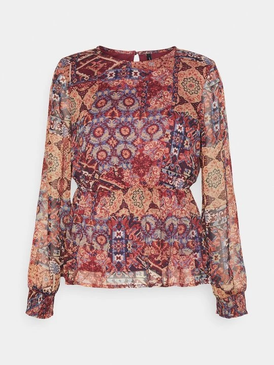 Foto van product Blouse Vero Moda donkerrood