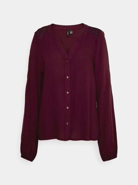 Foto van product Blouse Vero Moda donkerrood