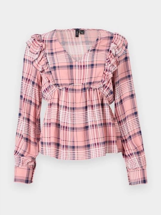 Foto van product Blouse Vero Moda donkerroze