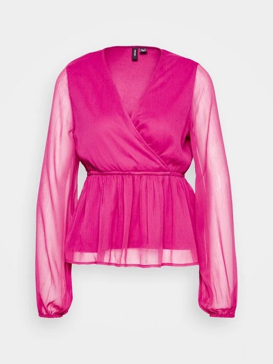 Foto van product Blouse Vero Moda donkerroze