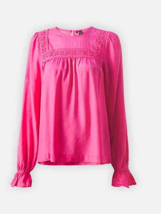 Foto van product Blouse Vero Moda donkerroze