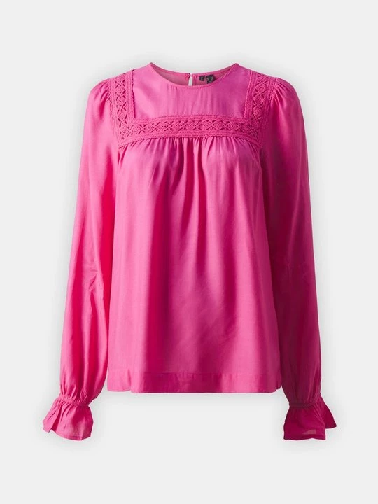 Foto van product Blouse Vero Moda donkerroze