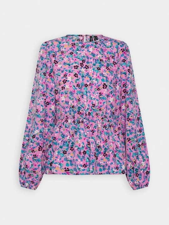 Foto van product Blouse Vero Moda gemêleerd donkerroze