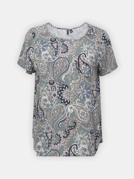 Foto van product Blouse Vero Moda olijfgroen gemêleerd