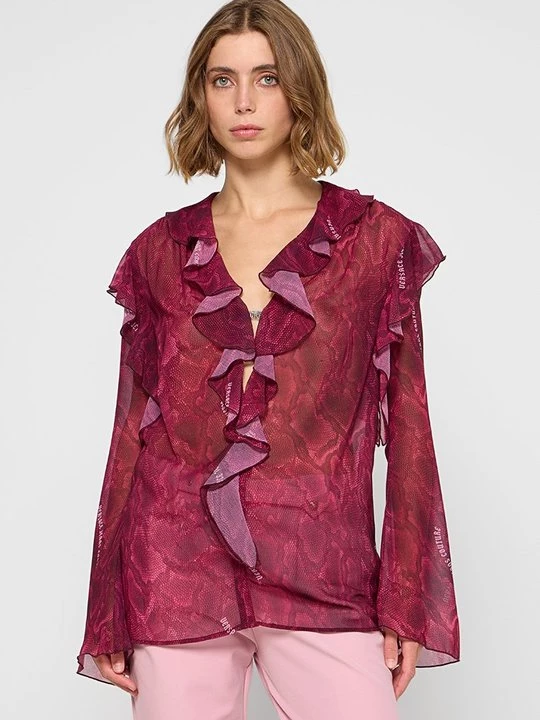 Foto van product Blouse Versace Jeans Couture donkerroze