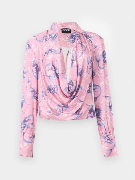 Foto van product Blouse Versace Jeans Couture donkerroze