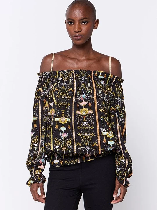 Foto van product Blouse Versace Jeans Couture zwart