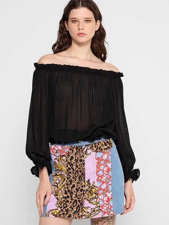 Foto van product Blouse Versace Jeans Couture zwart