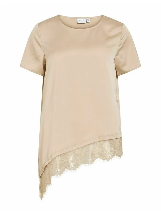 Foto van product Blouse Vila beige mêleerd