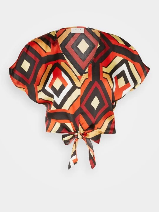 Foto van product Blouse Vila bordeauxrood