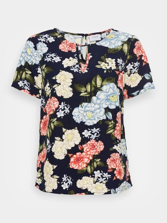Foto van product Blouse Vila donkerblauw
