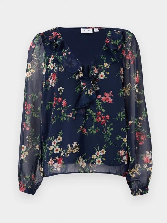 Foto van product Blouse Vila donkerblauw