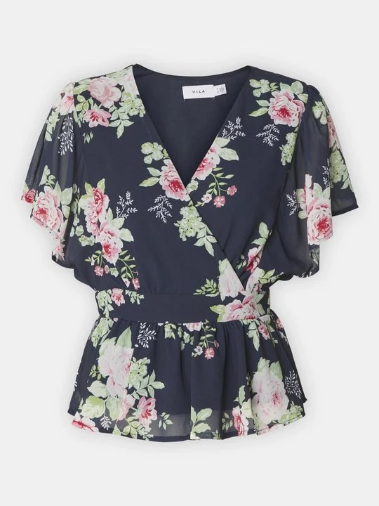 Foto van product Blouse Vila donkerblauw