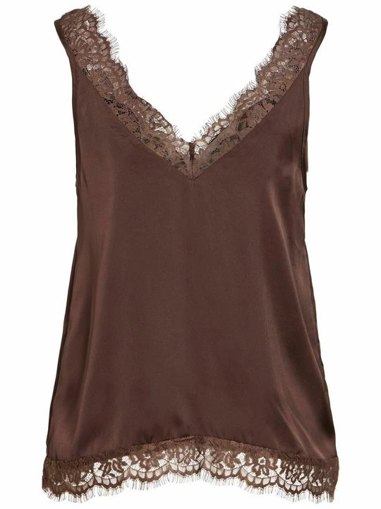Foto van product Blouse Vila donkerbruin