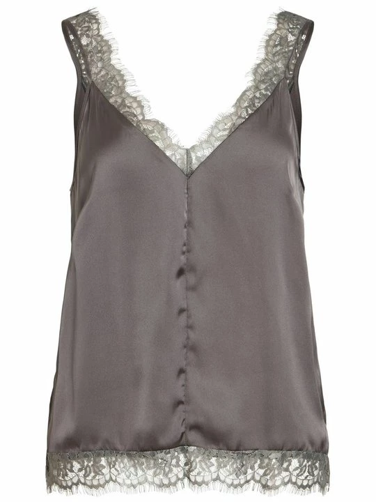 Foto van product Blouse Vila donkerbruin