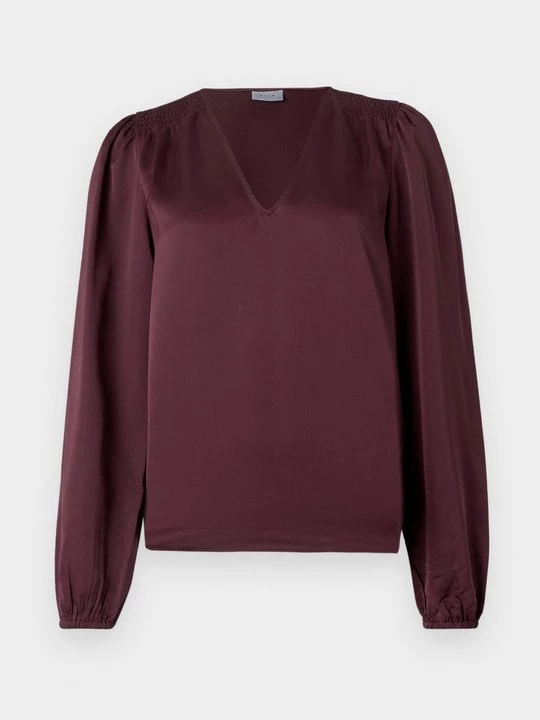 Foto van product Blouse Vila donkerpaars
