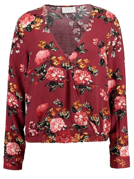 Foto van product Blouse Vila donkerpaars