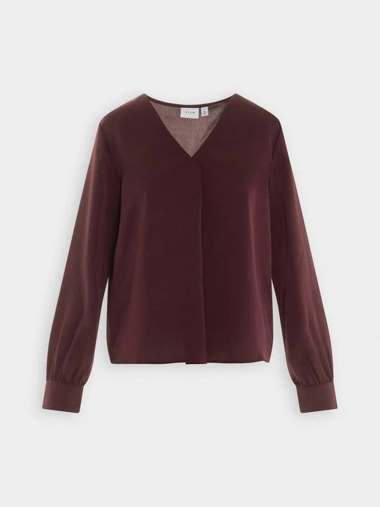 Foto van product Blouse Vila donkerrood