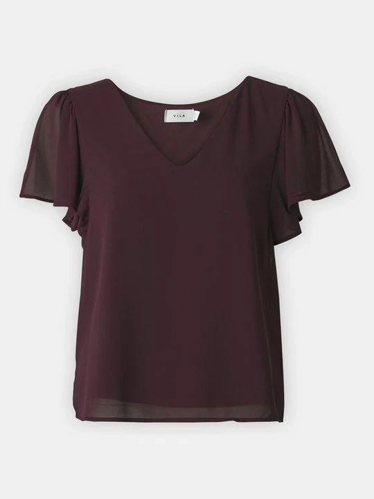 Foto van product Blouse Vila donkerrood