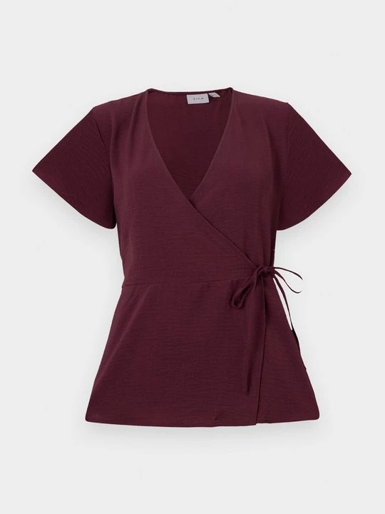 Foto van product Blouse Vila donkerrood