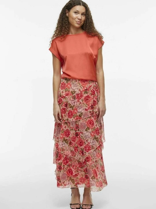 Foto van product Blouse Vila donkerroze
